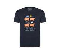 Mountain Warehouse Mens Regional Great Scottish Weather Graphic Short Sleeve