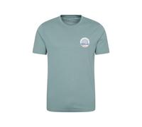 Mountain Warehouse Mens Regional Men Bournemouth Short Sleeve T-Shirt In Pale