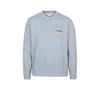 Mountain Warehouse Mens Regional Men Cornwall Graphic Sweatshirt In Light Grey