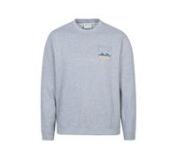 Mountain Warehouse Mens Regional Men Cornwall Graphic Sweatshirt In Light Grey -