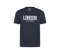 Mountain Warehouse Mens Regional Men London Short Sleeve T-Shirt In Navy - XS