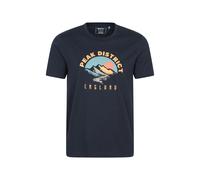 Mountain Warehouse Mens Regional Men Peak District Short Sleeve T-Shirt In Navy