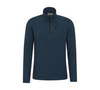 Mountain Warehouse Mens Ridge Half Zip Fleece Top - Blue - Blue - L