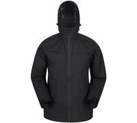 Mountain Warehouse Mens Rift Extreme 2.5 Layer Waterproof Jacket - Black - L - Black - 100% Polyester