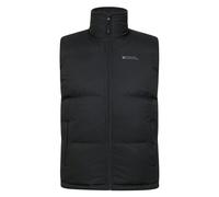 Mountain Warehouse Mens Rock Padded Gilet - Black - XS - Black - 100% Polyester