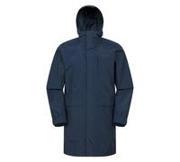 Mountain Warehouse Mens Scope Long Length Waterproof Jacket - Navy - L - Navy - 100% Mixed