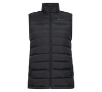 Mountain Warehouse Mens Seasons Faux Fur Lined Padded Gilet - Black - XS - Black - 100% Polyamide