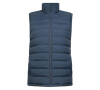 Mountain Warehouse Mens Seasons Faux Fur Lined Padded Gilet - Navy - S - Navy - 100% Polyamide