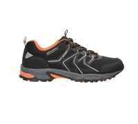 Mountain Warehouse Mens Shadow Softshell Waterproof Walking Shoes - Black - Black - 7 UK