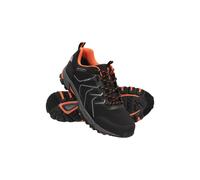 Mountain Warehouse Mens Shadow Softshell Waterproof Walking Shoes (Black) - Size UK 9
