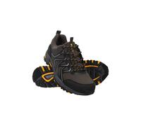 Mountain Warehouse Mens Shadow Softshell Waterproof Walking Shoes (Green) - Size UK 8