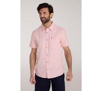 Mountain Warehouse Mens Shirt Coconut Slub Texture Short Sleeved Cotton Tee Top