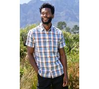 Mountain Warehouse Mens Shirt Cotton Holiday Summer Outdoor Breathable Tee Top