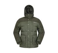 Mountain Warehouse Mens Shock Padded Jacket - Khaki Green - XXL - Khaki Green