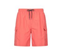 Mountain Warehouse Mens Shoreline Cargo Board Shorts - Coral - 4XL - Coral - 100% Mixed