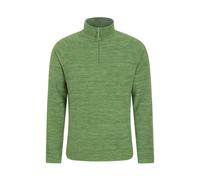 Mountain Warehouse Mens Snowdon II Fleece Top - Bright Green - XS - Bright Green - 100% Polyester