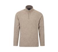 Mountain Warehouse Mens Snowdon II Fleece Top - Light Brown - Light Brown - XL