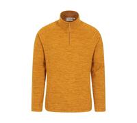 Mountain Warehouse Mens Snowdon II Fleece Top - Mustard - S - Mustard - 100% Polyester