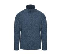 Mountain Warehouse Mens Snowdon II Fleece Top - Navy - 3XL - Navy - 100% Polyester