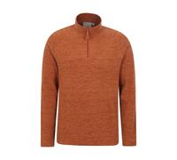 Mountain Warehouse Mens Snowdon II Fleece Top - Rust - Rust - XXS