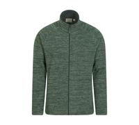 Mountain Warehouse Mens Snowdon II Full Zip Fleece Jacket - Green - XXS - Green - 100% Polyester