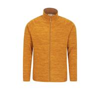 Mountain Warehouse Mens Snowdon II Full Zip Fleece Jacket - Yellow - XXS - Yellow - 100% Polyester