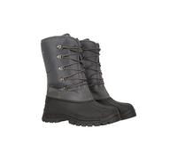 Mountain Warehouse Plough Mens Snow Boots - Grey - Grey - Size: 11