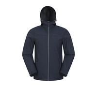 Mountain Warehouse Mens Softshell Jacket with Pockets Water Resistant Breathable
