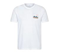 Mountain Warehouse Mens St Ives T-Shirt - Off White - L - Off White - 100% Cotton