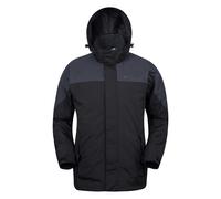 Mountain Warehouse Mens Storm 3 in 1 Waterproof Jacket - Grey - XL - Grey