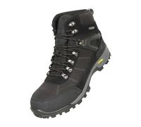 Mountain Warehouse Mens Storm Extreme Suede Waterproof Hiking Boots - Black - 10 UK - Black