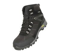 Mountain Warehouse Mens Storm Extreme Suede Waterproof Hiking Boots - Black - 12 UK - Black