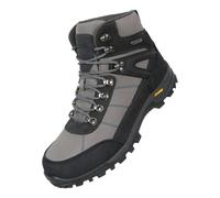 Mountain Warehouse Mens Storm Extreme Suede Waterproof Hiking Boots - Dark Grey - 7 UK - Dark Grey - 25% Rubber/25% Synthetic/25% Mesh/25% Suede