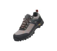 Mountain Warehouse Mens Storm Suede IsoGrip Walking Shoes - Dark Grey - 12 UK - Dark Grey