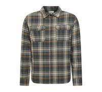 Mountain Warehouse Mens Stream II Flannel Lined Shirt - Dark Khaki - 4XL - Dark Khaki