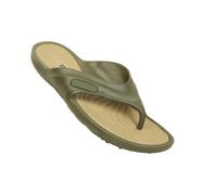 Mountain Warehouse Mens Street Flip Flops - Khaki Green - 7 UK - Khaki Green