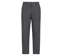Mountain Warehouse Mens Stretch Winter Hiking Trousers - Grey - Grey - 44S - 96% Nylon/4% Elastane