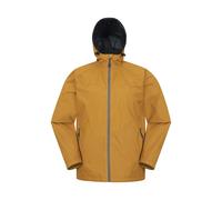 Mountain Warehouse Mens Summit Extreme Waterproof 2.5 Layer Jacket - Mustard - XS - Mustard - 100% Polyamide