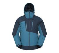 Mountain Warehouse Mens Supernova Waterproof Ski Jacket - Blue - M - Blue - 100% Polyester