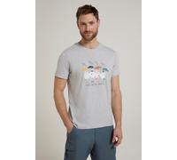 Mountain Warehouse Men's T-Shirt Great British Weather Graphic Print Tee