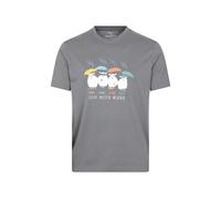 Mountain Warehouse Men's T-Shirt Great British Weather Graphic Print Tee