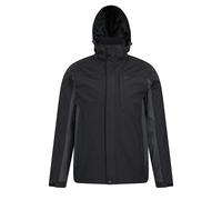 Mountain Warehouse Mens Thunderstorm 3 in 1 Waterproof Jacket - Grey - S - Grey - 100% Polyester