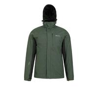 Mountain Warehouse Mens Thunderstorm 3 in 1 Waterproof Jacket - Khaki - 3XL - Khaki
