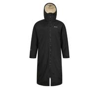 Mountain Warehouse Mens Tidal Waterproof Robe - Black - Black - S