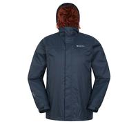 Mountain Warehouse Mens Torrent Waterproof Jacket - Dark Blue - 4XL - Dark Blue