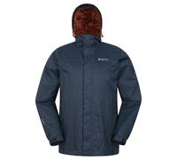 Mountain Warehouse Mens Torrent Waterproof Jacket - Dark Blue - S - Dark Blue - 100% Nylon