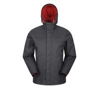 Mountain Warehouse Mens Torrent Waterproof Jacket - Grey - 3XL - Grey - 100% Polyamide
