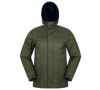 Mountain Warehouse Mens Torrent Waterproof Jacket - Khaki Green - 3XL - Khaki Green - 100% Nylon