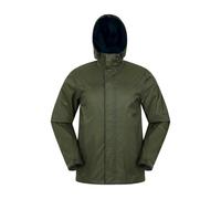 Mountain Warehouse Mens Torrent Waterproof Jacket - Khaki Green - XXL - Khaki Green
