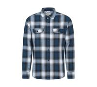 Mountain Warehouse Mens Trace Flannel Long-Sleeved Shirt - Corn Blue - L - Corn Blue - 100% Cotton